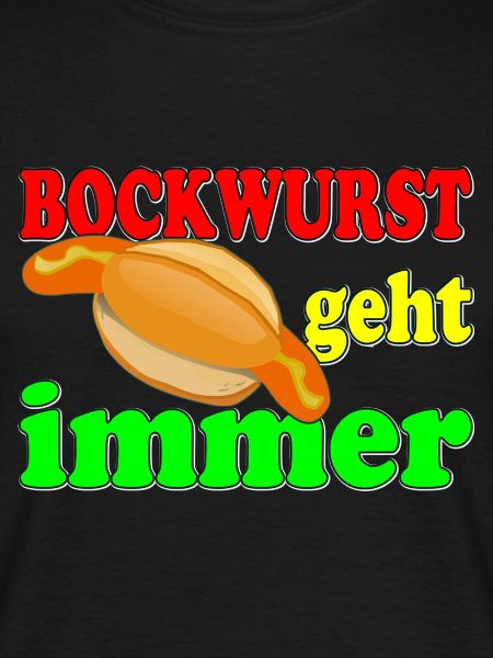 Bockwurst geht immer