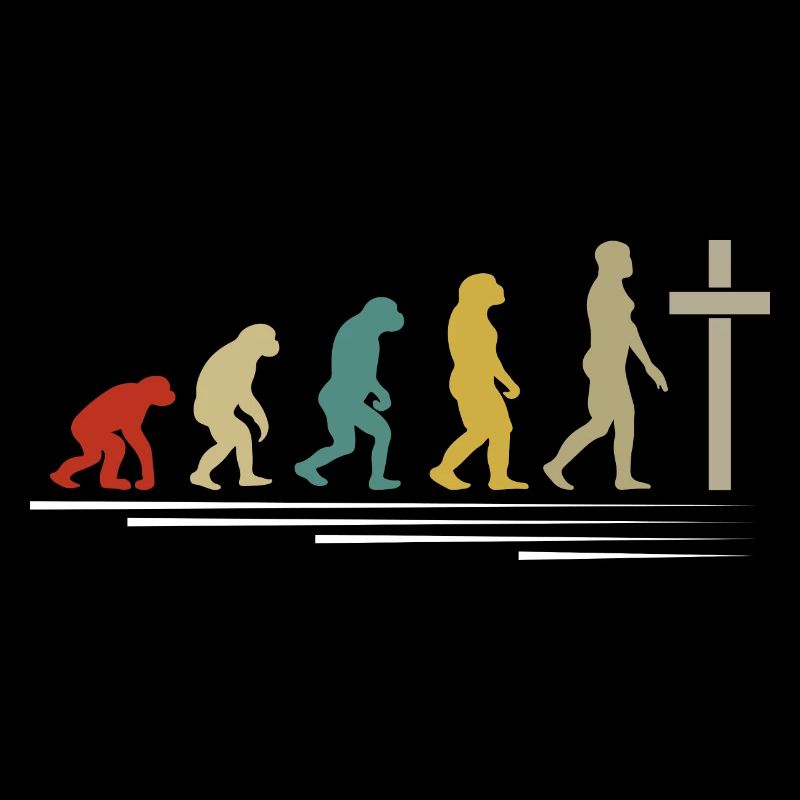 Christen Evolution vom Affen zu Jesus