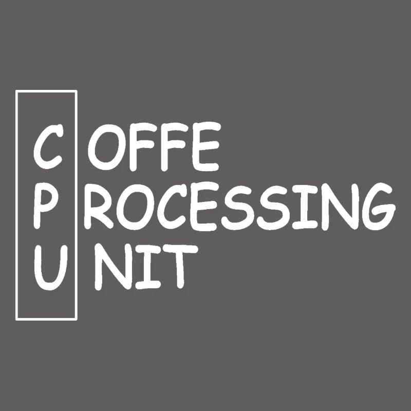 CPU - Coffe Processing Unit