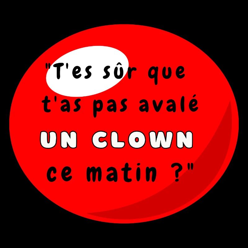 Expression drôle Nez de Clown