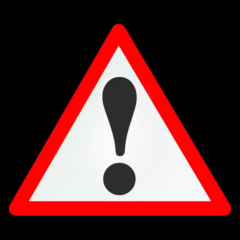 Warnschild/Ausrufezeichen /Warning/Attention