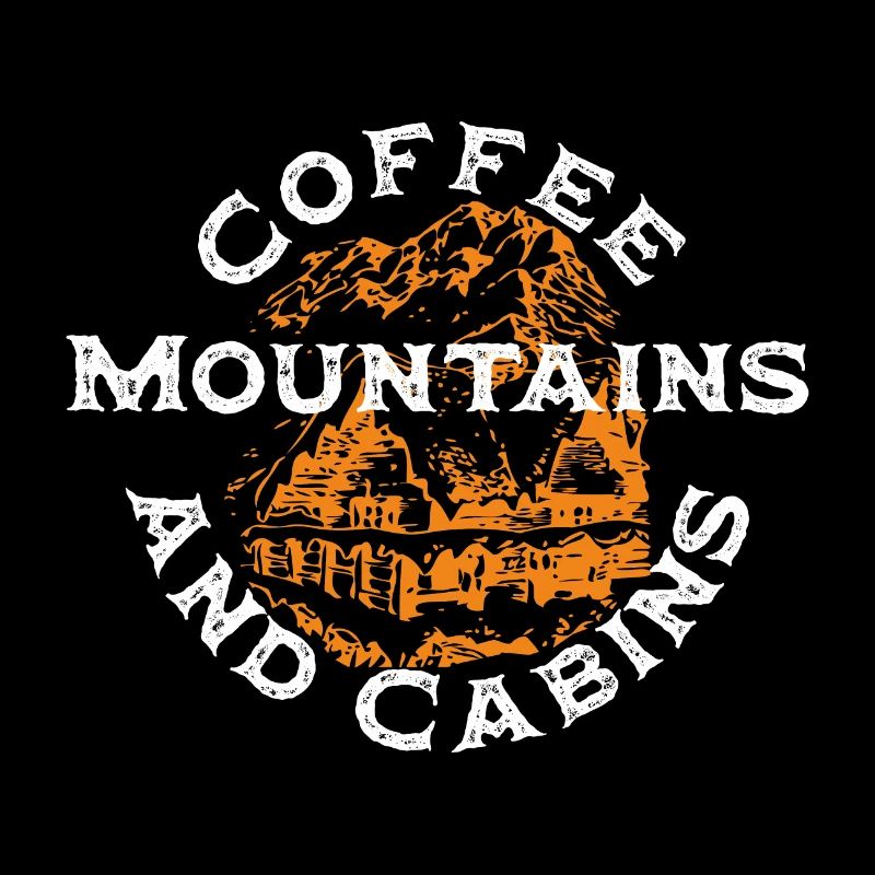 montagnes de café et cabines 2