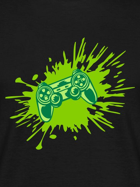 Farbklecks Konsole Retro Controller