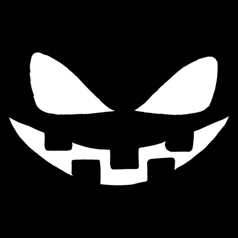 T-Shirt oder Sweatshirt - Kürbiskopf - Halloween