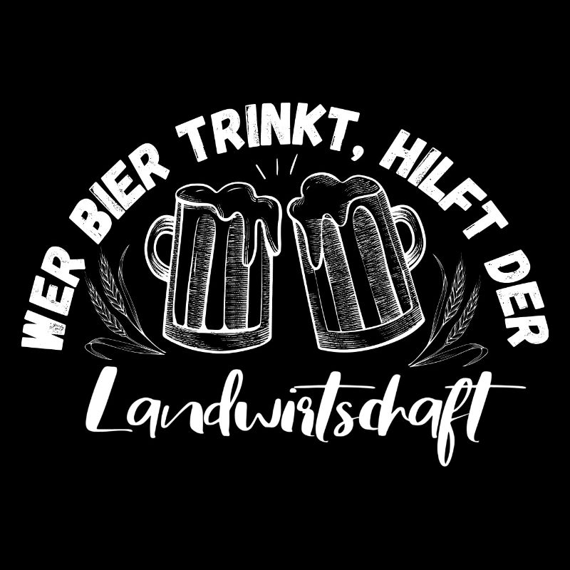 Wer Bier trinkt,….