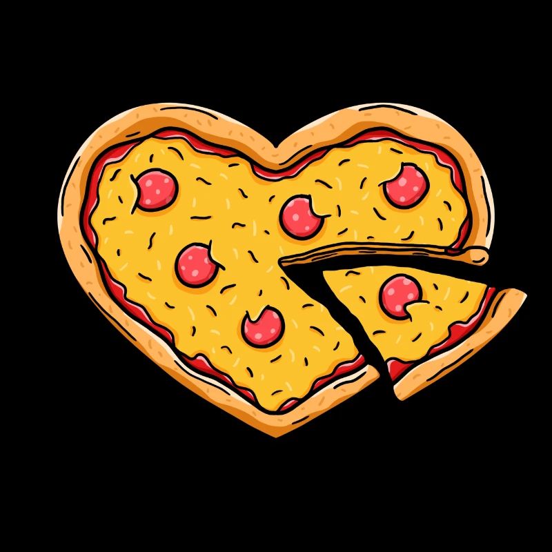 Coeur de pizza