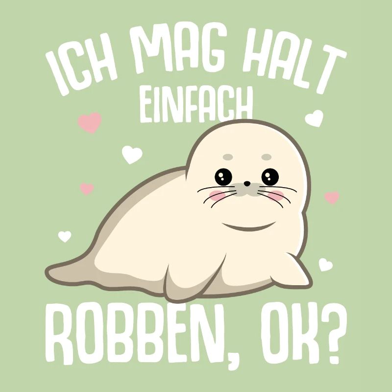 Robbe Seehund Seelöwe Robben Kinder