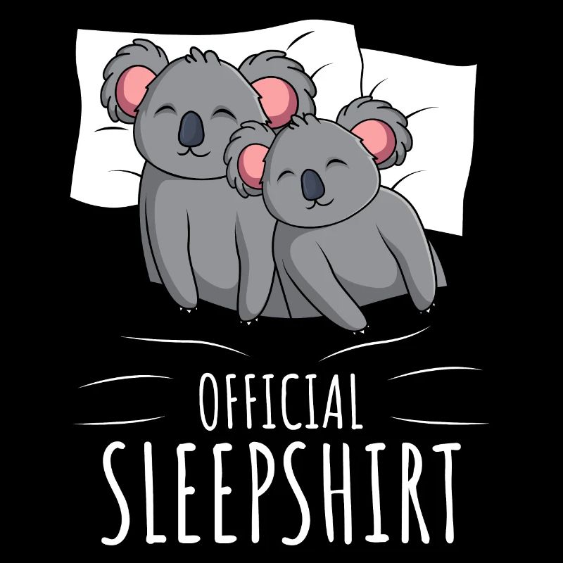 Kaola Sleeping Shirt Koala Lover Gift