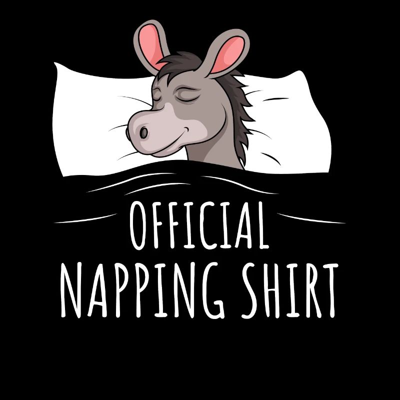 Donkey Sleeping Shirt Gift