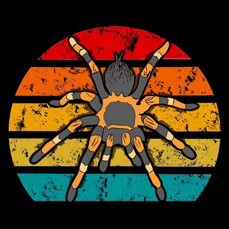 Spinnenbesitzer Tarantula Keeper Retro