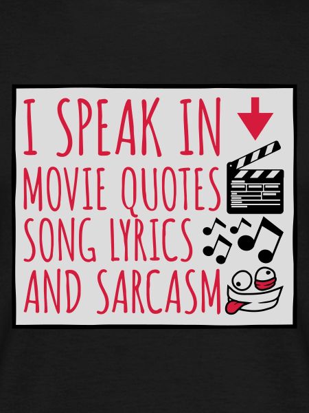 speak lyrics and sarcasm