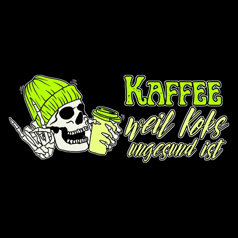 Kaffee weil Koks ungesund ist