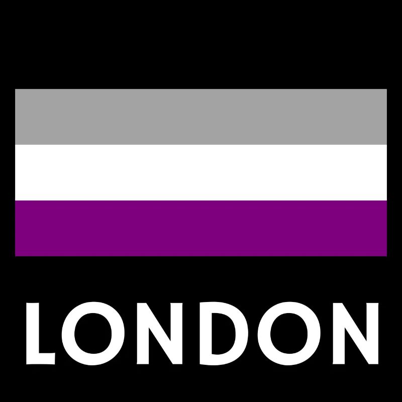 Asexuality Pride Flag London