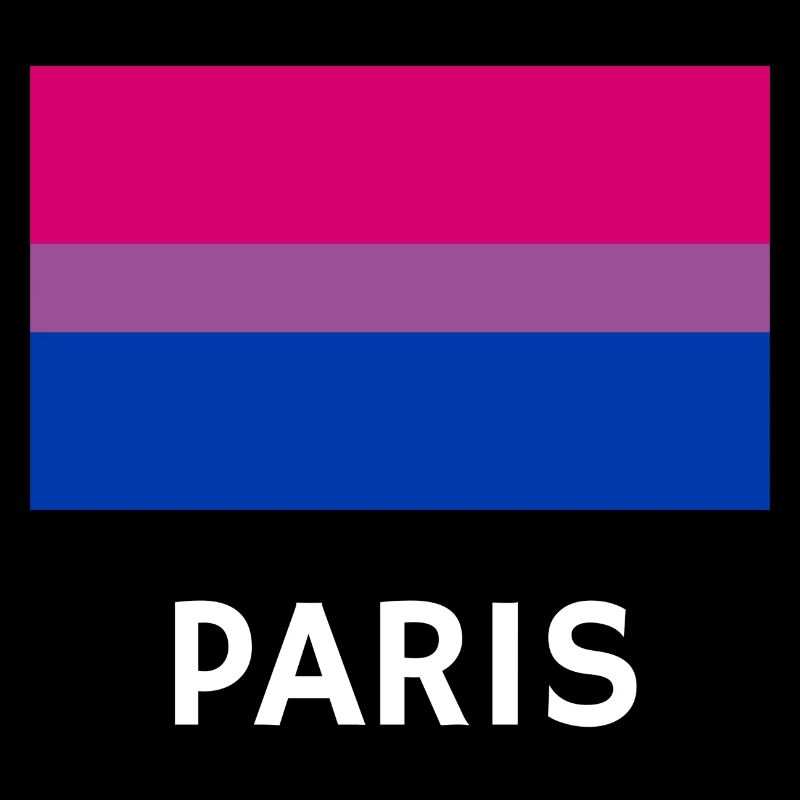 Drapeau Bi Pride Paris