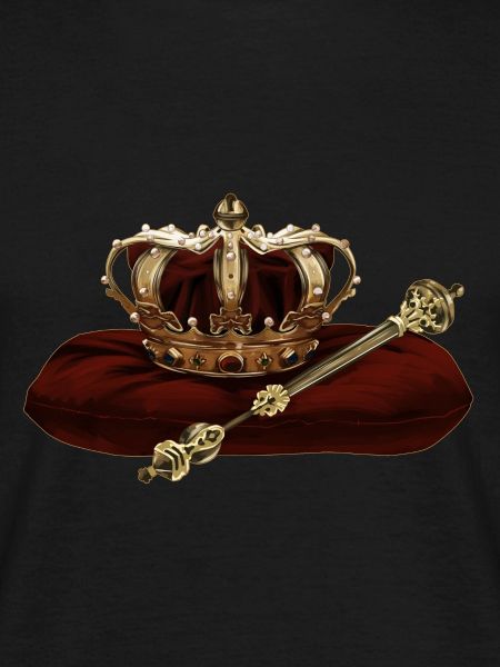 Crown and scepter