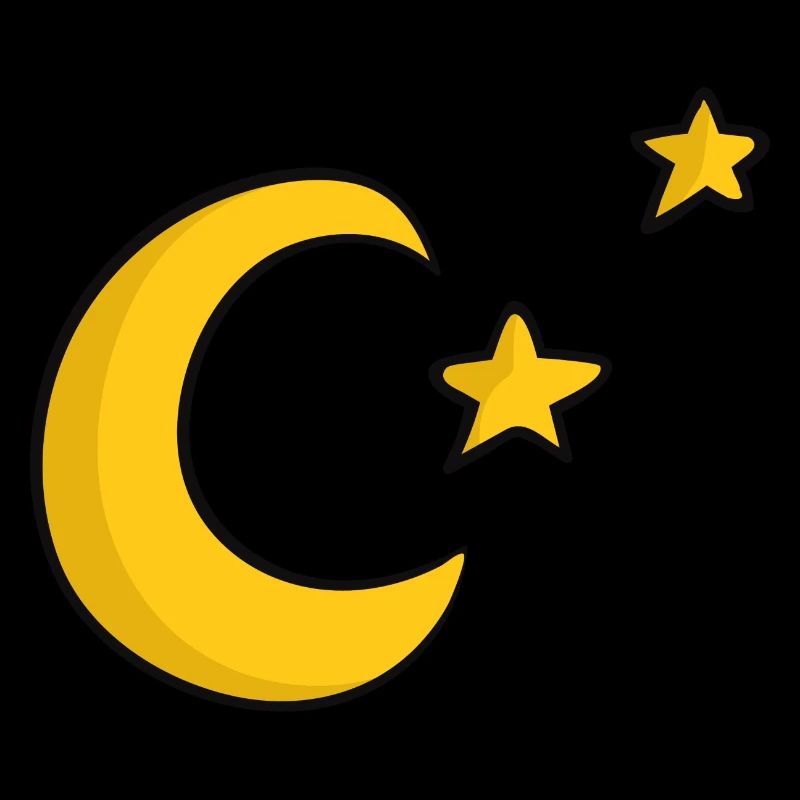 Halloween Midnight Moon Star Horror