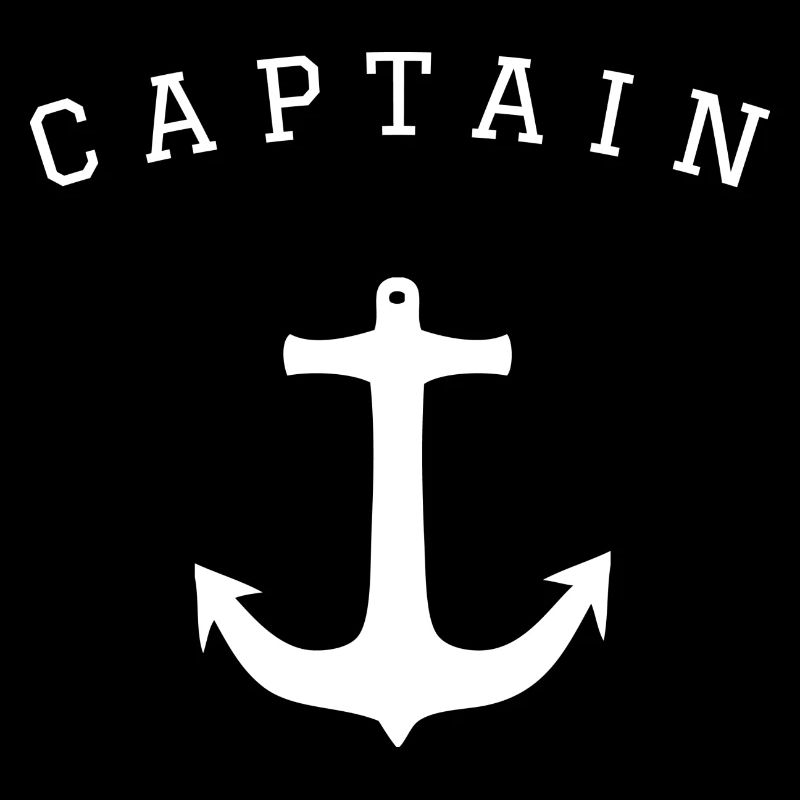 Capitaine Ancre - Cadeau Capitaine Navigateur