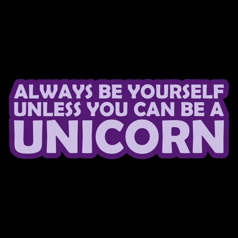 soyez vous-même licorne citation