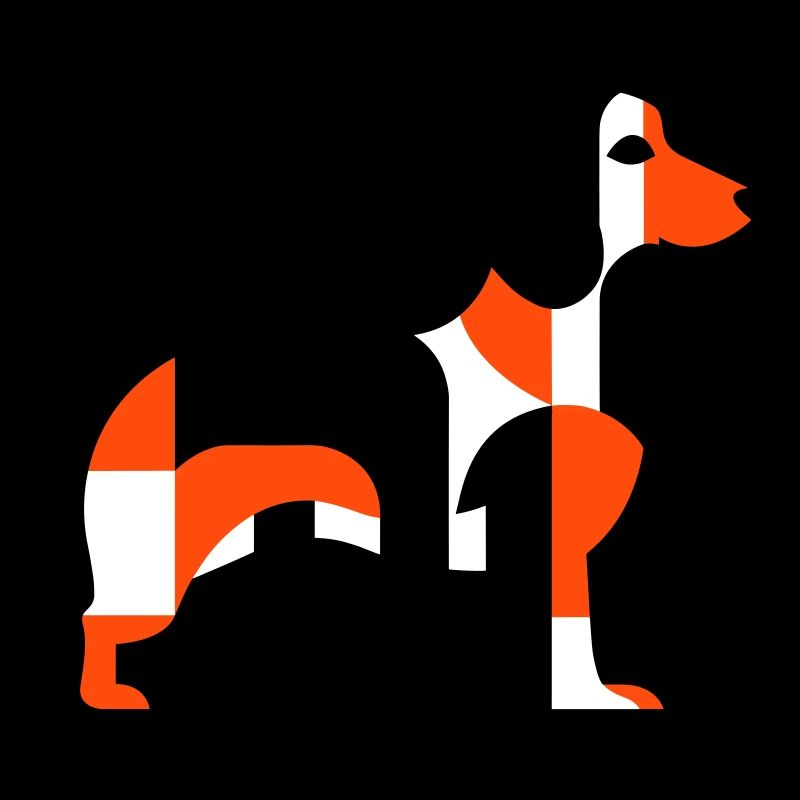 Teckel minimaliste