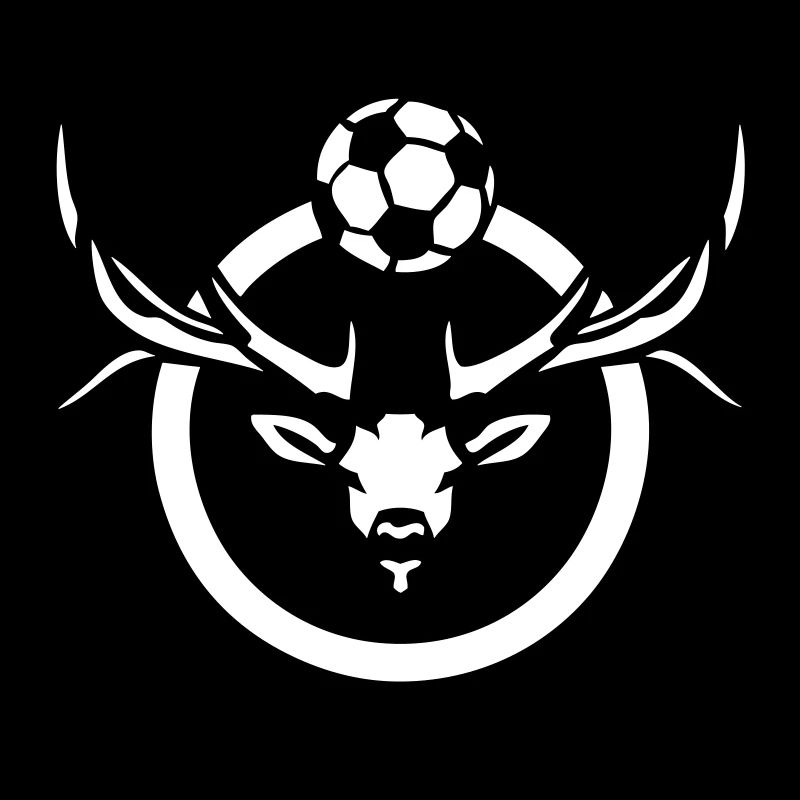 Fußball Hirsch Logo Sport