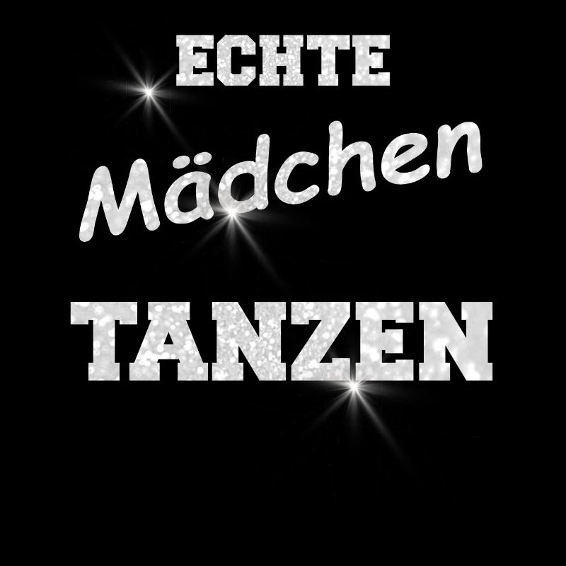 ECHTE MAeDCHEN TANZEN GLITZER WEISS