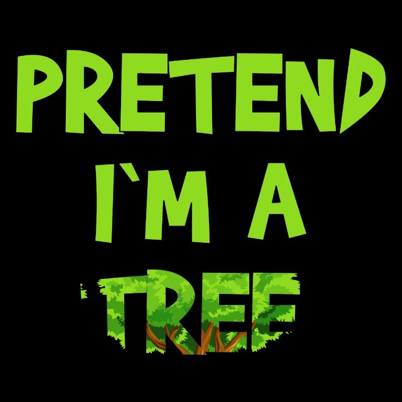 Pretend IN A TREE, Halloween Costume October Gift