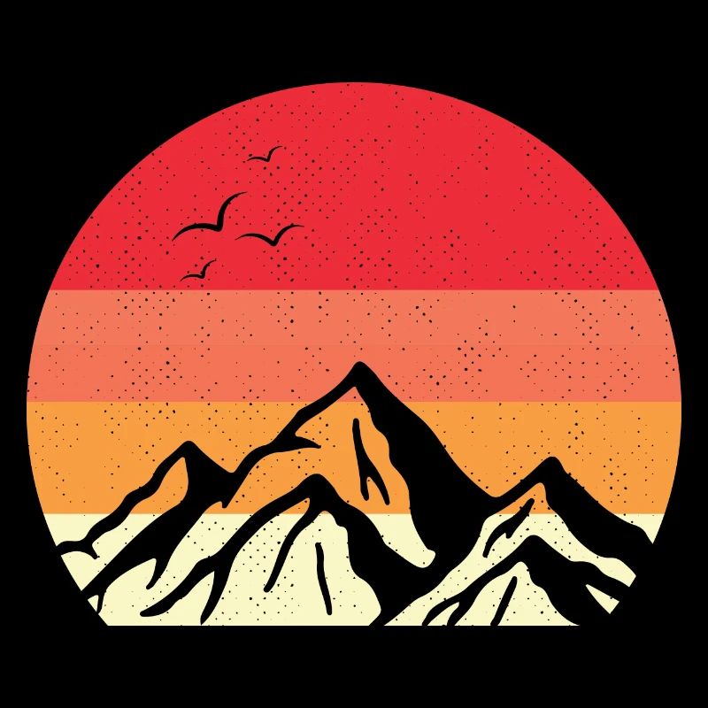 Coucher de soleil rouge