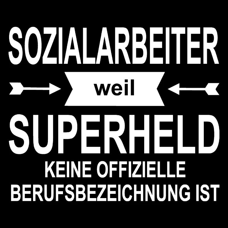 Sozialarbeiter Superheld