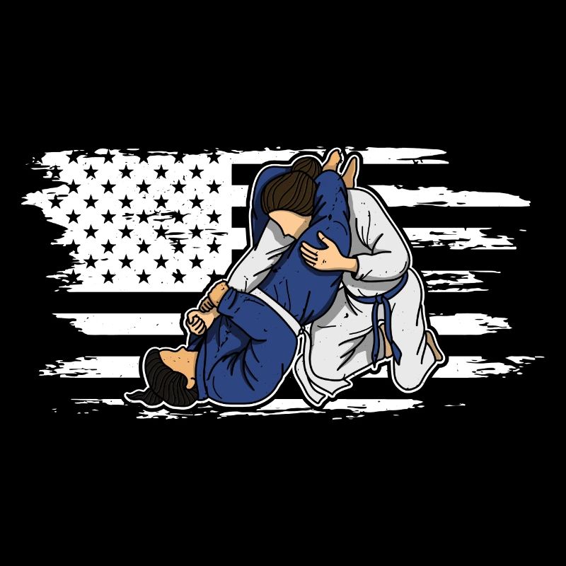 BJJ Mädchen Kampfsport Jiu Jitsu Kampfsport