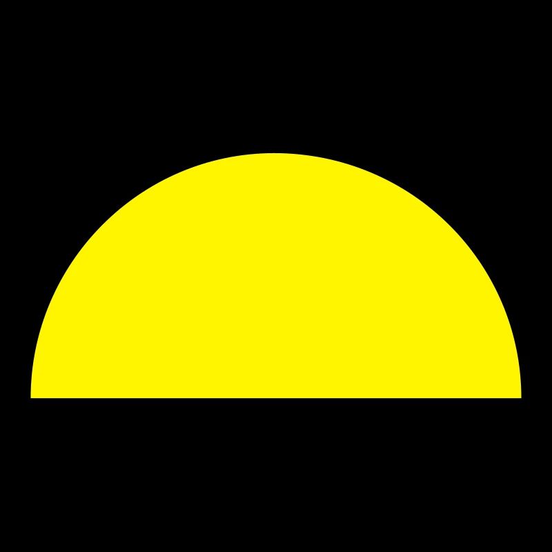 Halbkreis / half circle (1c)