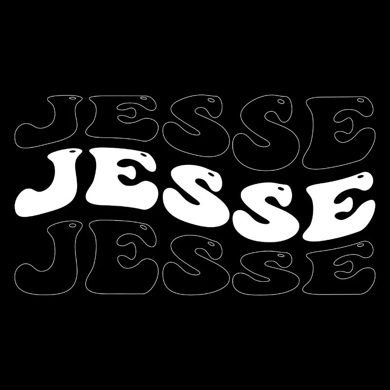 Grappige Jesse Groovy 4 Mannen Vrouwen Cool Jesse Tie Dye