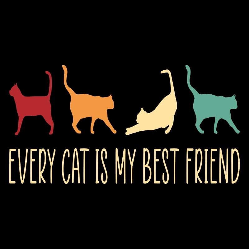 Cat Retro Saying Gift