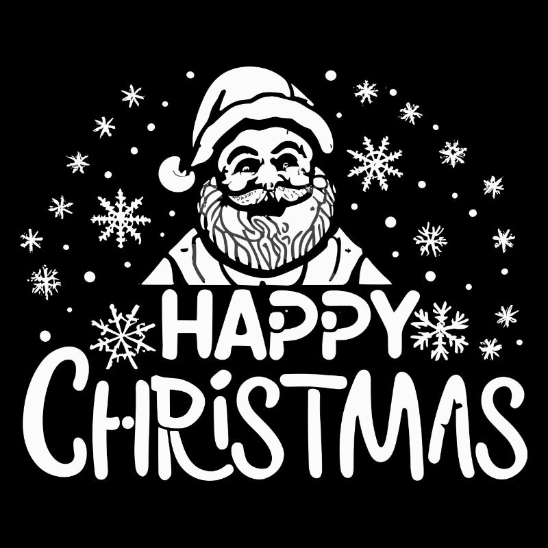 weißer Weihnachtsmann