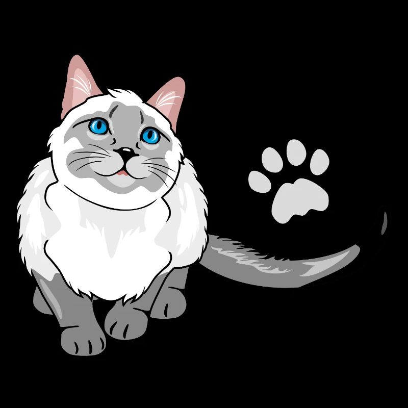 Curious Siamese cat