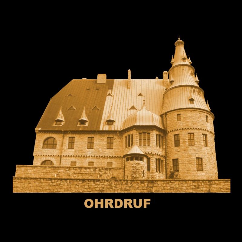 Maison du château d’Ohrdruf Mühlberg Thuringe