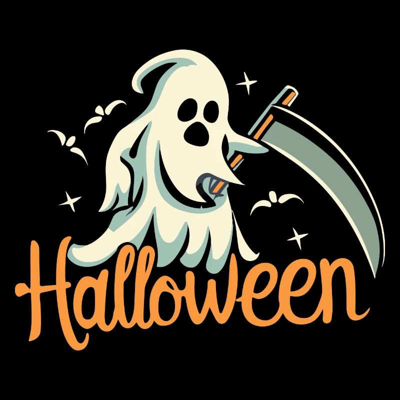 Halloween Geist der Sense