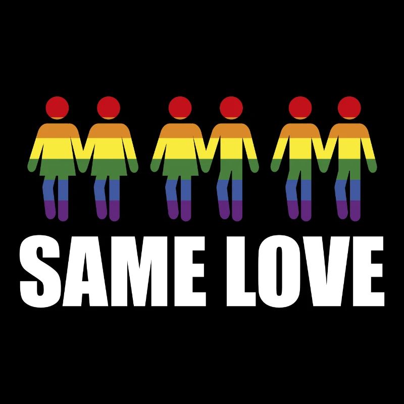 Same Love Arc-en-ciel drapeau homo LGBT