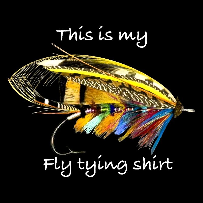 C’est mon t-shirt de montage de mouches Ghost Fly No1