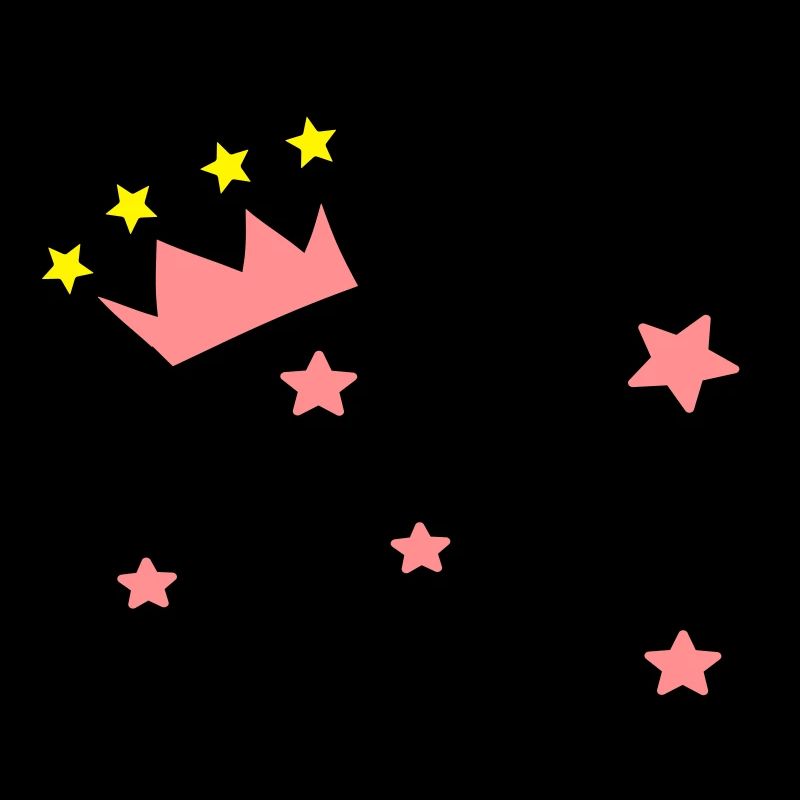 princesse,couronne,étoiles