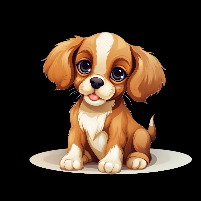 Süßer kleiner Hund
