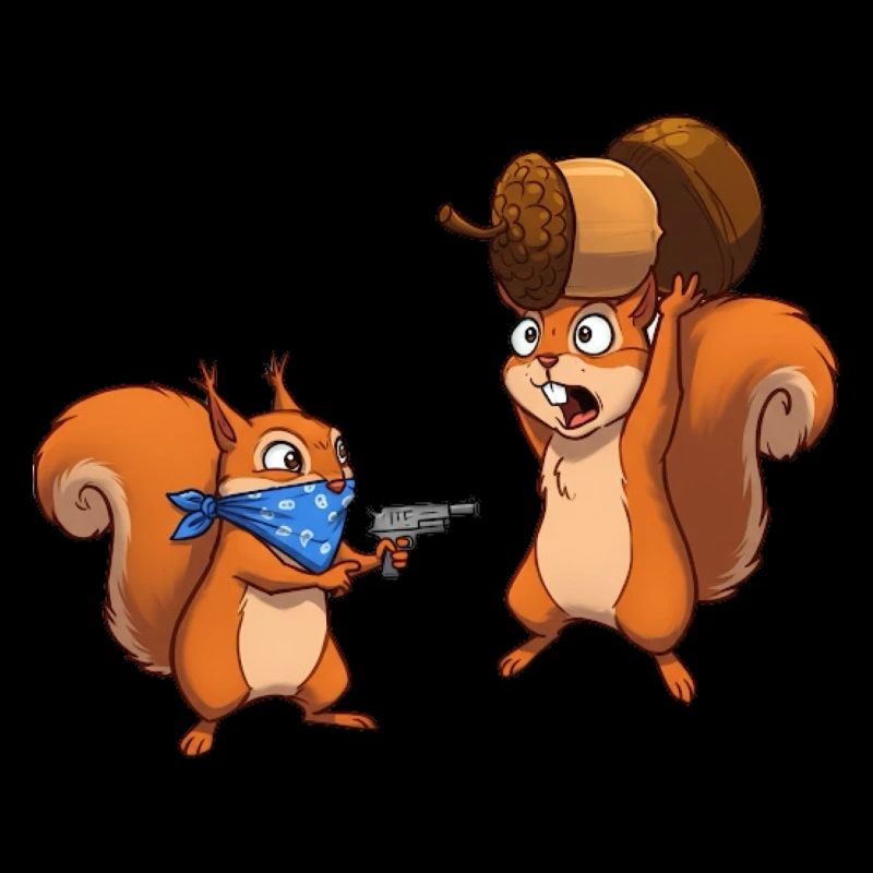 Eichhörnchen-Bandit