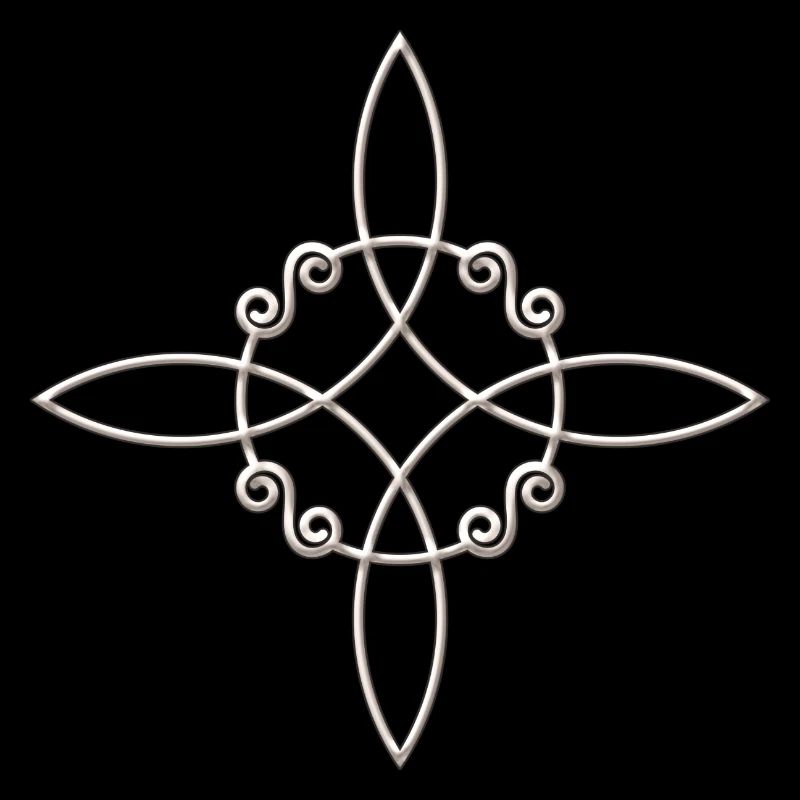 Witch`s Knot, Power of 4 elements - Binding Rune