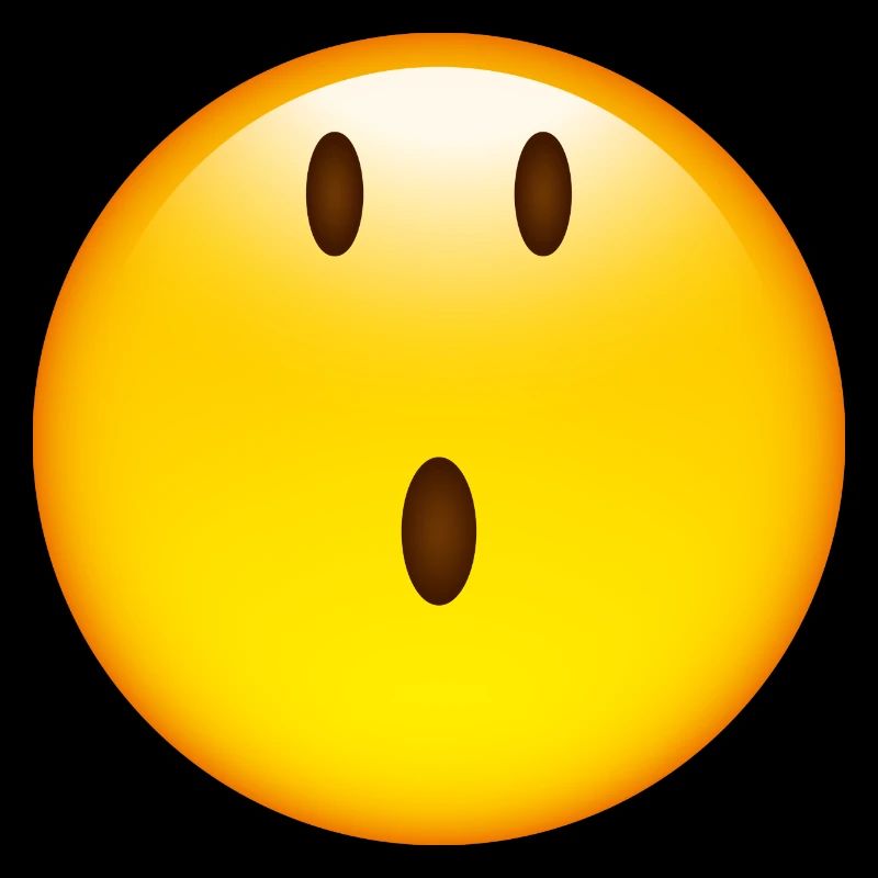 Smiley Glossy Speechless