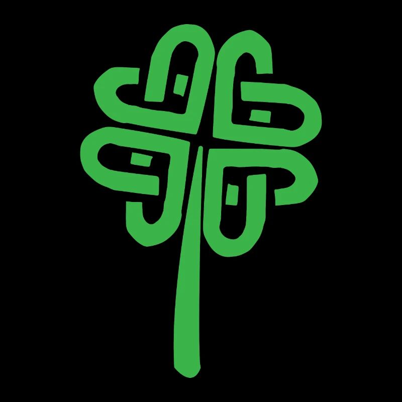 Celtic symbols cloverleaf symbol lucky gift