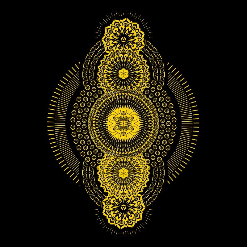 Dimension géométrique de l'or de Metatron