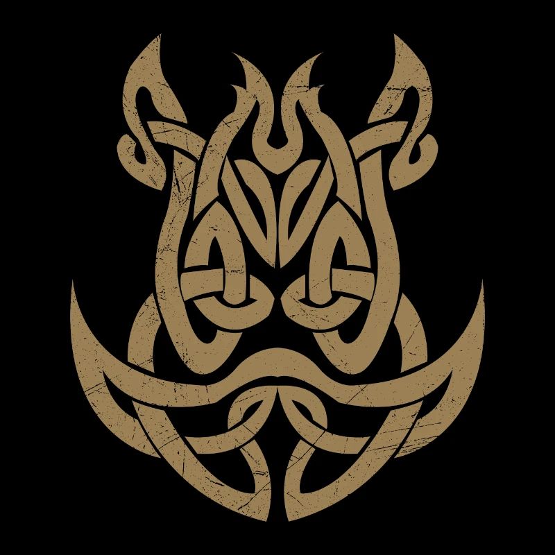 Celtic symbols wild boar gift idea