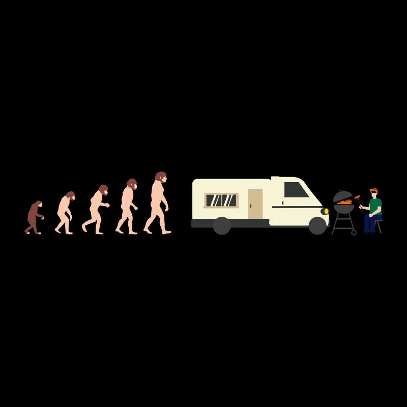 Idée cadeau Evolution Camper Summer Funny