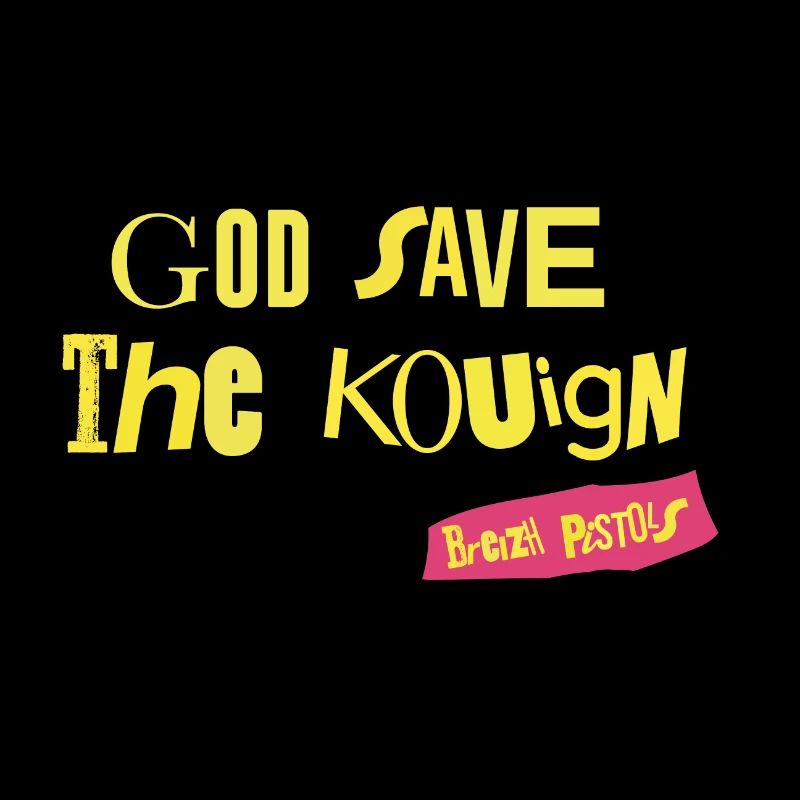 GOD SAVE KOUIGN AMANN Tshirt Breton