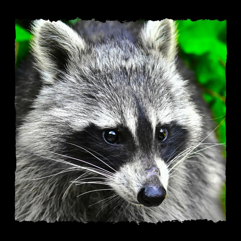 Raccoon visit