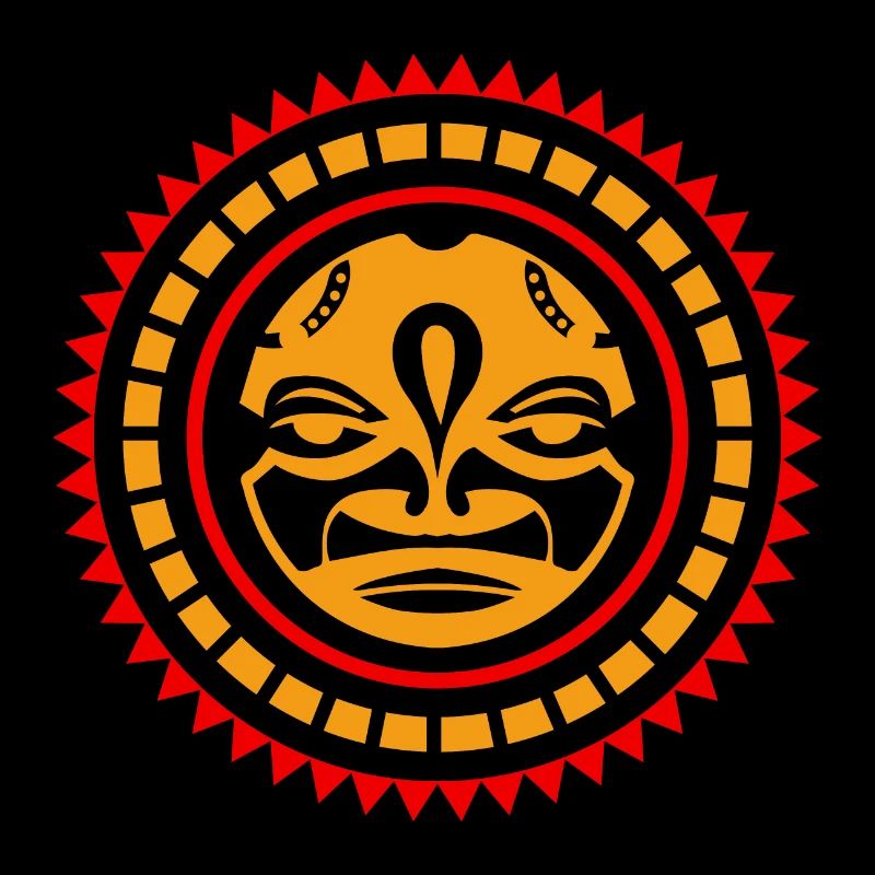 Samoa Sun Polynesian Tribal Tattoo Idée cadeau